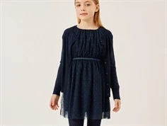 Name It kjole mørk sapphire tone i tone